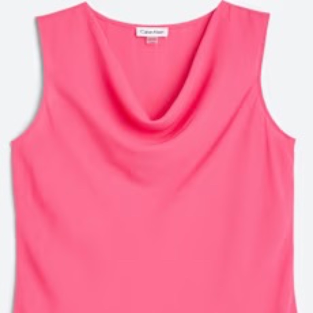 Calvin Klein Cowl Neck Blouse NWT